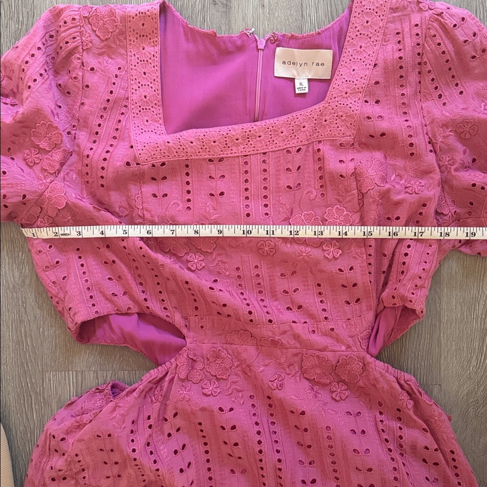 Adelyn Rae Magenta Maxi Dress - Picture 10 of 13